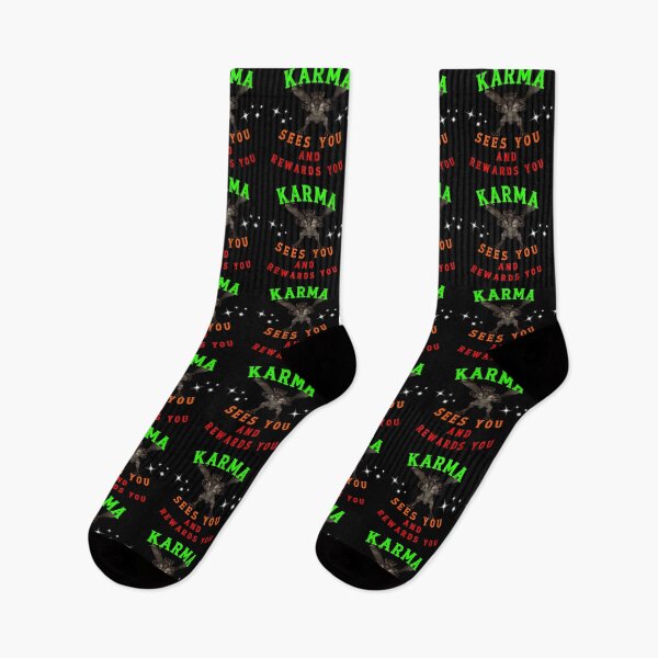 Item preview, Karma Sees You And Rewards You designed and sold by AlienAlmanac.