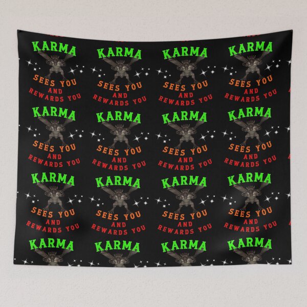 Item preview, Karma Sees You And Rewards You designed and sold by AlienAlmanac.