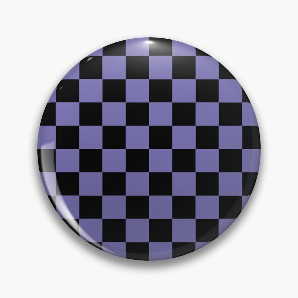 Item preview, Checkerboard - black + purple designed and sold by The Common Tee.