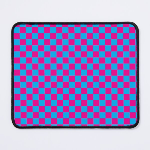 Item preview, Checkerboard - magenta + cyan designed and sold by The Common Tee.