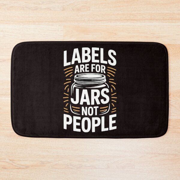 Item preview, Labels Are For Jars Not People – Empowering Flowers Political Quote designed and sold by Redgiant87x.