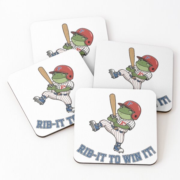 Item preview, Baseball Playing Frog Sports Illustration designed and sold by Floomart.