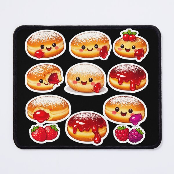 Item preview, Jelly Donut - baking enthusiast designed and sold by DamioPolArt.