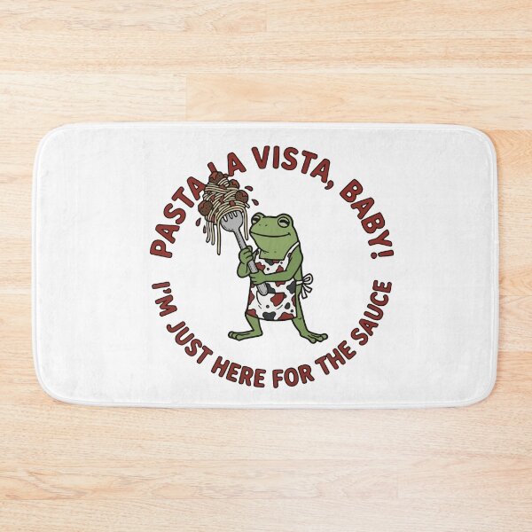 Item preview, Frog Chef With Spaghetti Fork designed and sold by Floomart.