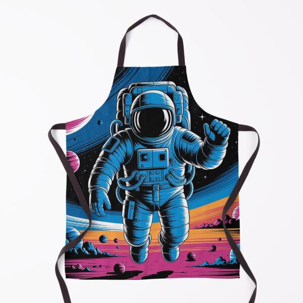 Item preview, Space Astronaut Scene – Cosmic Adventure Design designed and sold by Thompika.
