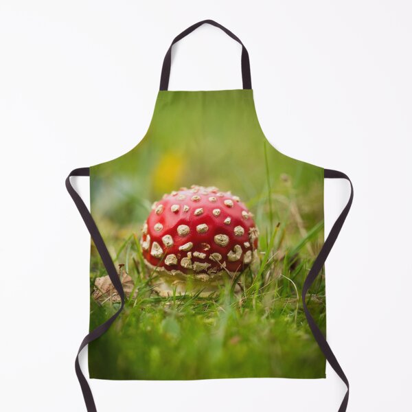 Item preview, Whimsical Red Fly Agaric in the Forest Moss designed and sold by JSFrame.