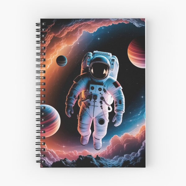 Item preview, Space Astronaut Scene – Cosmic Adventure Design designed and sold by Thompika.