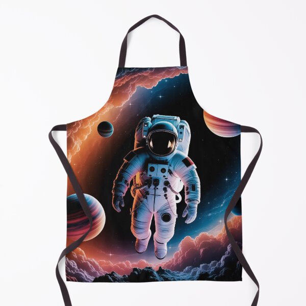 Item preview, Space Astronaut Scene – Cosmic Adventure Design designed and sold by Thompika.