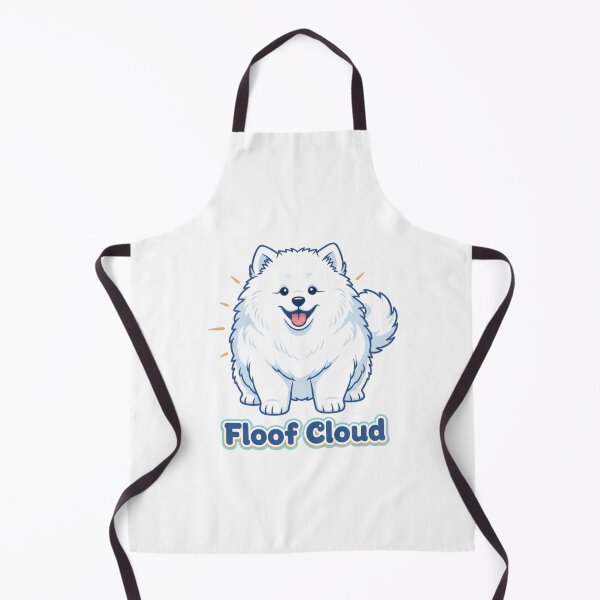 Item preview, Samoyed Cloud Floof Maximum Sunny Smile Puppy designed and sold by FiveBlessings.