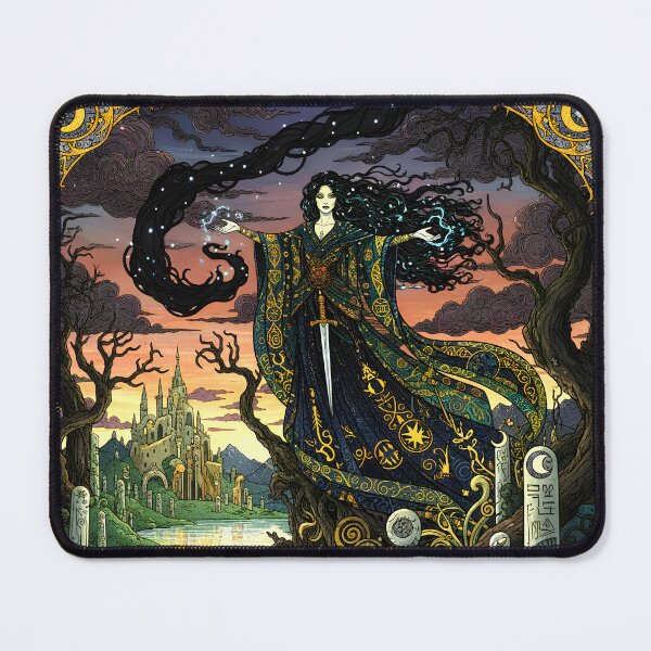 Item preview, Dark Enchantress | Gothic Fantasy Sorceress Art  designed and sold by Stoneflower-Art.