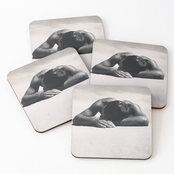 Item preview, 1937 The Sunbather iconic male form figurative black and white photograph poster art print by Max Dupain  designed and sold by Astrid Arkhangelsky.