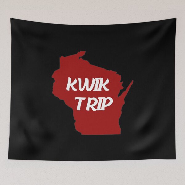Item preview, Kwik Trip Wisconsin State Shape Funny Gas Station Design designed and sold by Avaaxa.