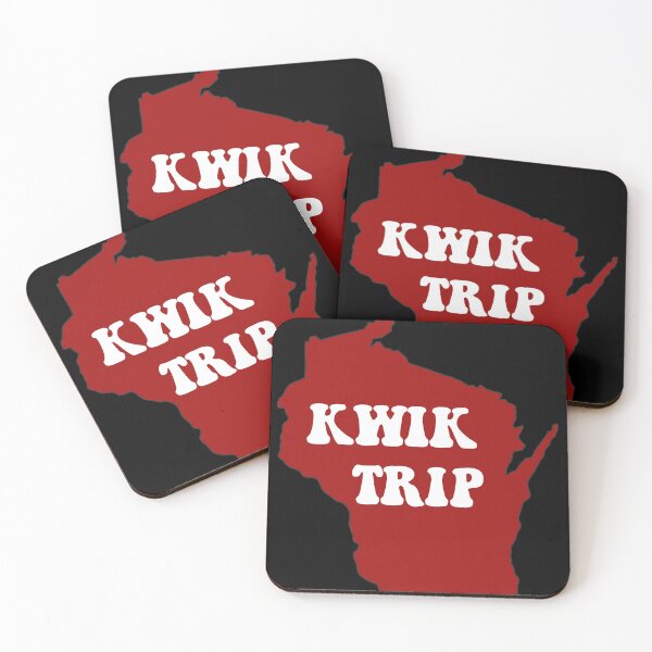 Item preview, Kwik Trip Wisconsin State Shape Funny Gas Station Design designed and sold by Avaaxa.