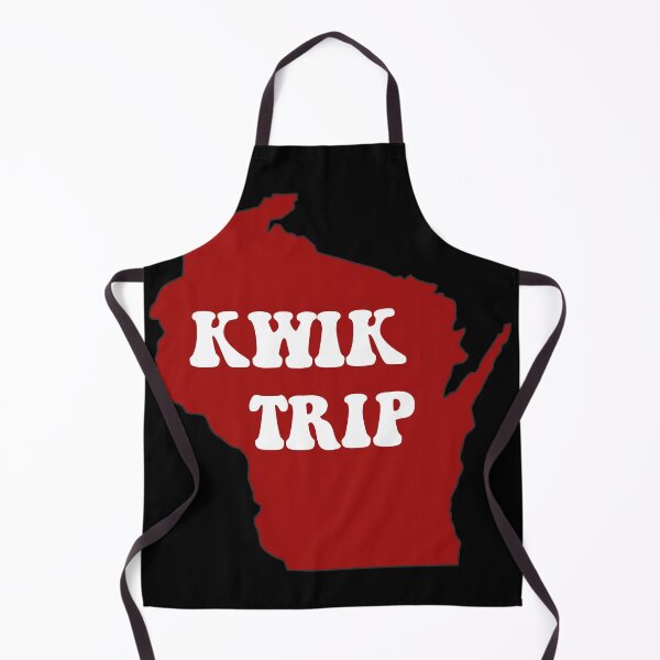 Item preview, Kwik Trip Wisconsin State Shape Funny Gas Station Design designed and sold by Avaaxa.