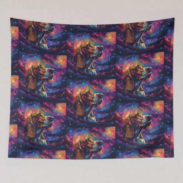 Item preview, Star gazing bloodhound designed and sold by MendaciousMina.