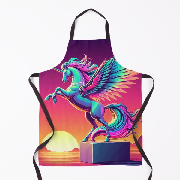 Item preview, Neon Pegacorn – Fantasy Sunset Power Design designed and sold by Dogandesighn.