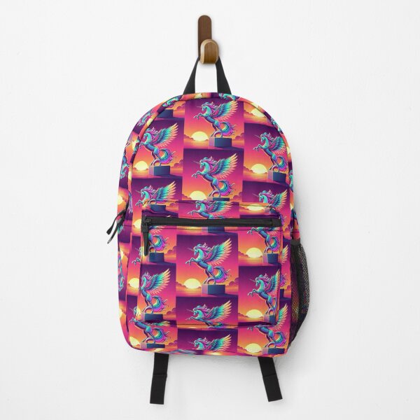 Item preview, Neon Pegacorn – Fantasy Sunset Power Design designed and sold by Dogandesighn.