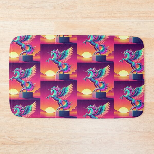 Item preview, Neon Pegacorn – Fantasy Sunset Power Design designed and sold by Dogandesighn.