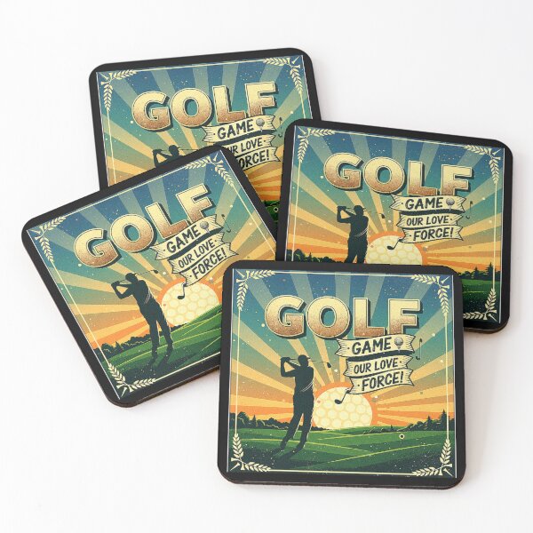 Item preview, GOLF Illustration Slogan  -  GAME OUR LOVE FORCE! designed and sold by Giulivo Store Graphic.