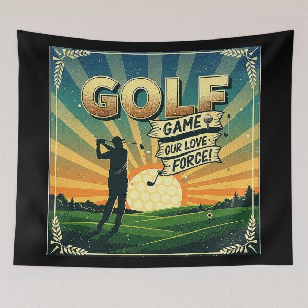 Item preview, GOLF Illustration Slogan  -  GAME OUR LOVE FORCE! designed and sold by Giulivo Store Graphic.