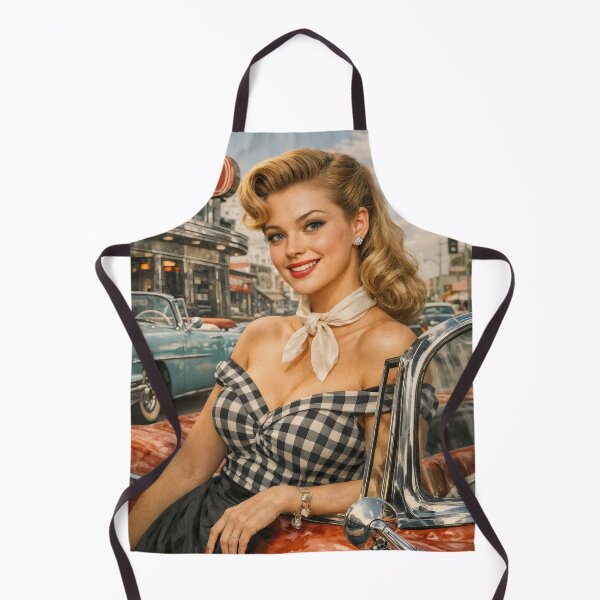 Item preview, Retro Diner Style – 1950s Nostalgia designed and sold by ForeverPrintsOK.