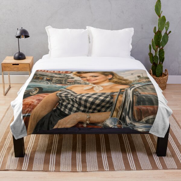 Item preview, Retro Diner Style – 1950s Nostalgia designed and sold by ForeverPrintsOK.