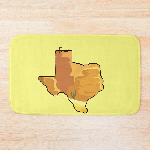 Item preview, Texas State Map Desert Cactus Aesthetic Art Design designed and sold by Avaaxa.