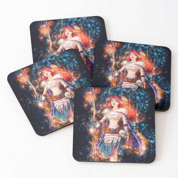 Item preview, Freya the Shaman from Nordic Warriors Game designed and sold by Liron Peer's Magical Store.