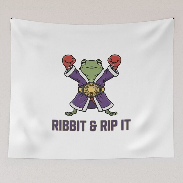 Item preview, Boxing Frog Champion designed and sold by Floomart.