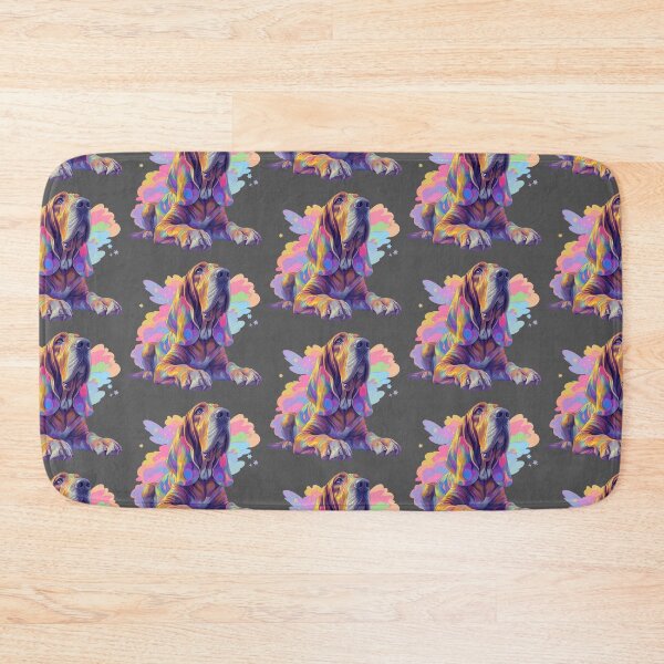 Item preview, Colorful bloodhound designed and sold by MendaciousMina.