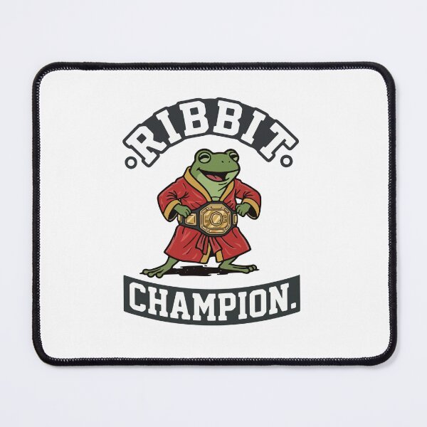 Item preview, Boxing Frog Belt Winner designed and sold by Floomart.