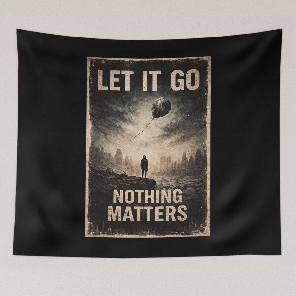 Item preview, Let It Go – Nothing Matters designed and sold by basakarmagan.