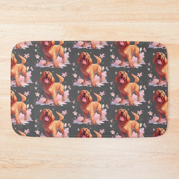 Item preview, Cute happy bloodhound designed and sold by MendaciousMina.