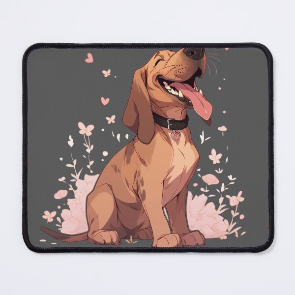 Item preview, Cute happy bloodhound designed and sold by MendaciousMina.