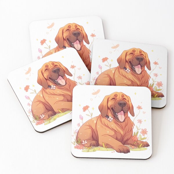 Item preview, Cute happy bloodhound designed and sold by MendaciousMina.