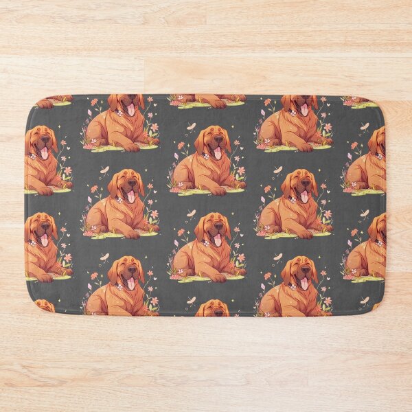 Item preview, Cute happy bloodhound designed and sold by MendaciousMina.