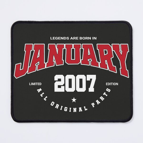 Item preview, January legends 2007 designed and sold by HB Shirts.