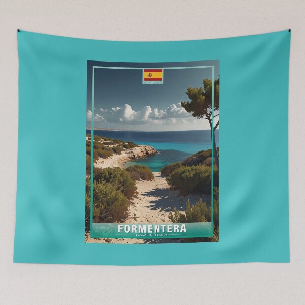 Item preview, Formentera Balearic Islands Spain Travel designed and sold by Thistle-TShop.
