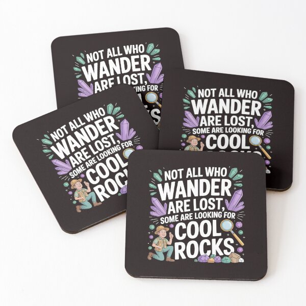 Item preview, Not All Who Wander Are Lost, Some Are Looking For Cool Rocks Geology – Funny Geology For Rock Lovers designed and sold by Redgiant87x.