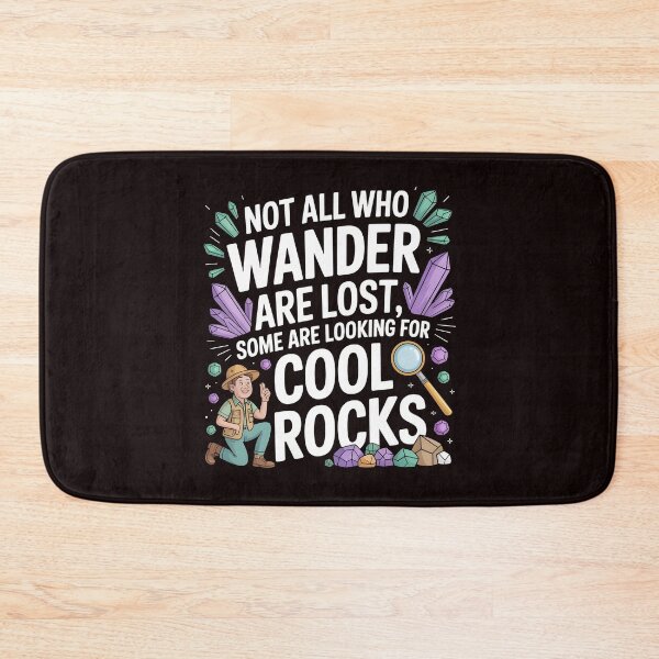 Item preview, Not All Who Wander Are Lost, Some Are Looking For Cool Rocks Geology – Funny Geology For Rock Lovers designed and sold by Redgiant87x.