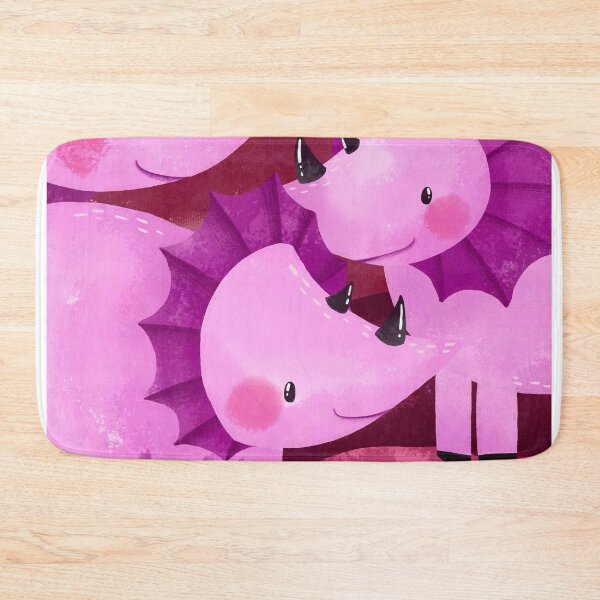 Item preview, cartoon pink dinosaur designed and sold by the-myro.