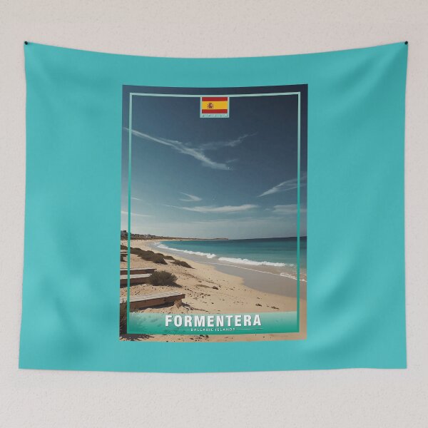 Item preview, Formentera Balearic Islands Spain Travel designed and sold by Thistle-TShop.