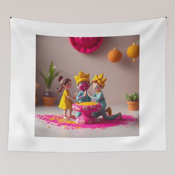 Item preview, Holi Festival Joy Sticker designed and sold by Teewave-Ashish.