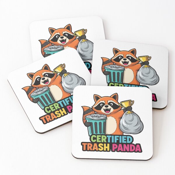 Item preview, TRASH PANDA URBAN CERTIFIED TRASH PANDA designed and sold by Uglyandcute.