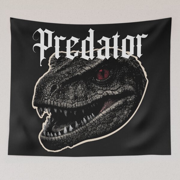 Item preview, Predator Velociraptor Head Gothic Dinosaur designed and sold by CamaleonDesigns.