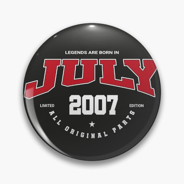 Item preview, July legends 2007 designed and sold by HB Shirts.