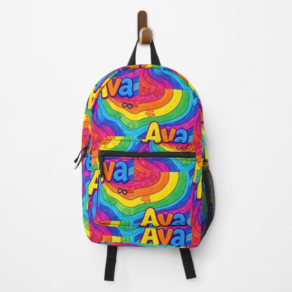Item preview, Personalized Autism Awareness Rainbow Artwork designed and sold by SpectrumCreationz.