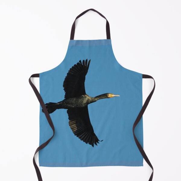 Item preview, Great Cormorant (Phalacrocorax carbo) flying high designed and sold by Stephen Jarman.