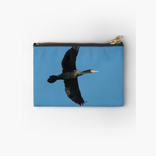 Item preview, Great Cormorant (Phalacrocorax carbo) flying high designed and sold by Stephen Jarman.