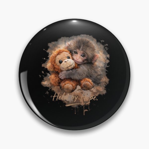 Item preview, Punch Monkey Held By Hope designed and sold by hodgetronix.